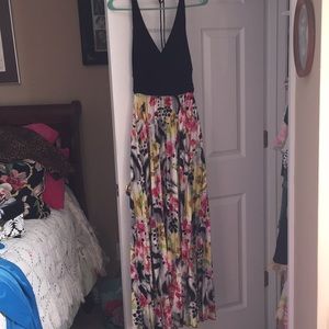 Floral maxi dress